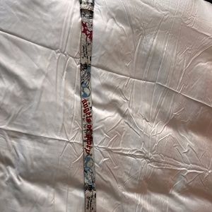 Express Leather Graffiti Belt